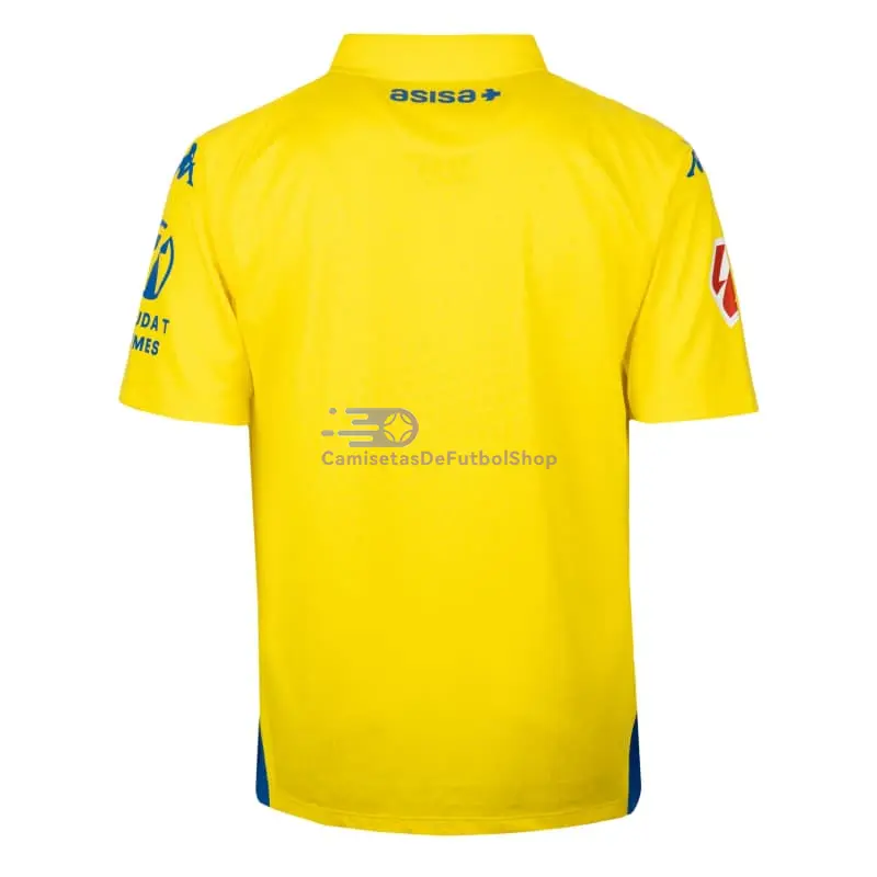 Camiseta Cadiz 2026/2027 1ª Equipación Amarillo con Parche La Liga