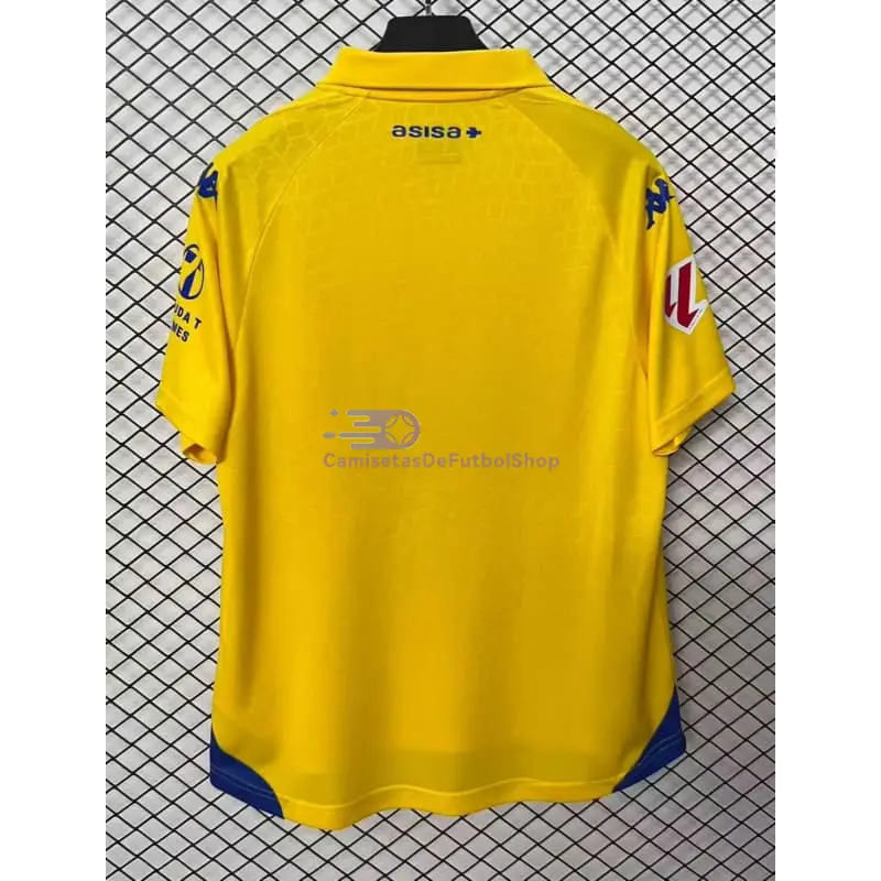 Camiseta Cadiz 2026/2027 1ª Equipación Amarillo con Parche La Liga