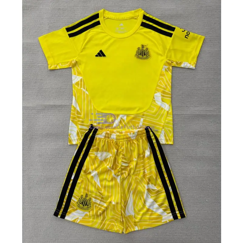 Camiseta de Portero Newcastle United 2026/2027 Amarillo Niño Kit