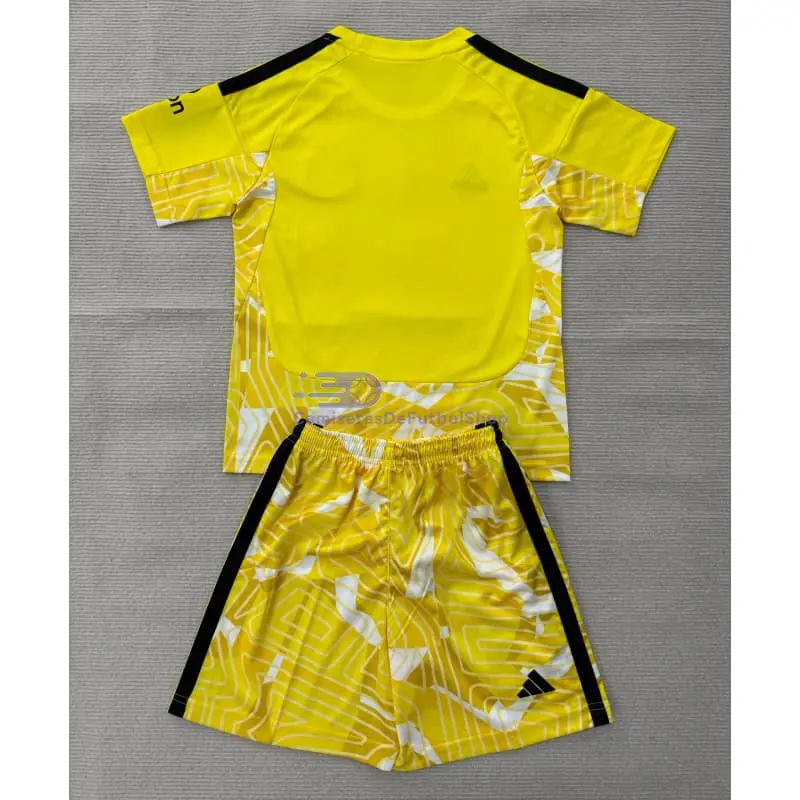 Camiseta de Portero Newcastle United 2026/2027 Amarillo Niño Kit