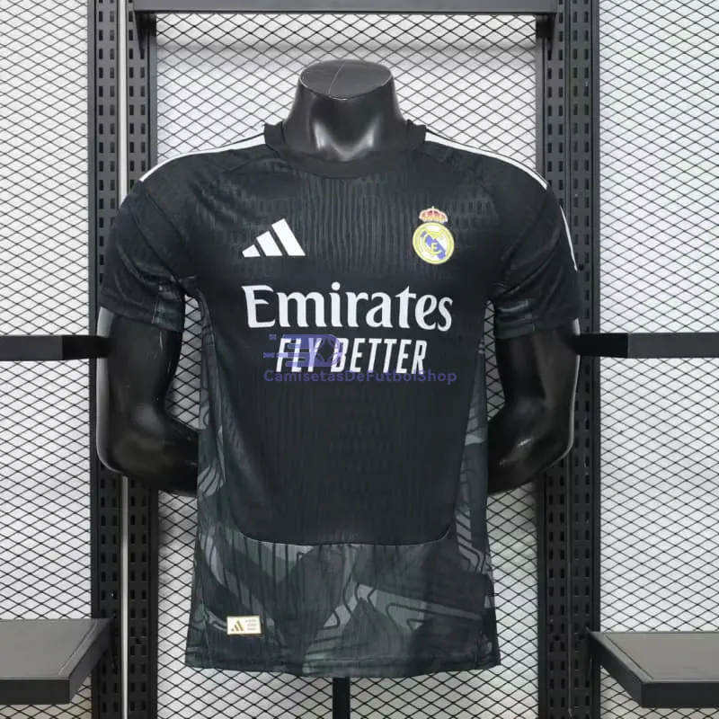 Camiseta de Portero Real Madrid 2026/2027 1ª Equipación Negro (EDICIÓN JUGADOR)