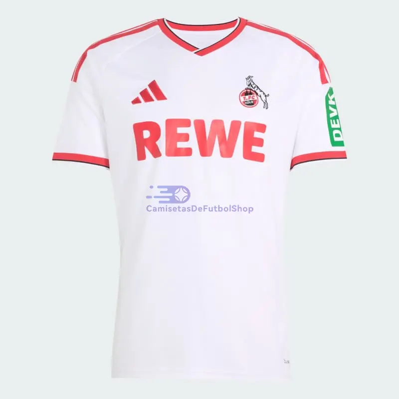Camiseta FC Köln 2026/2027 1ª Equipación 2026/2027 Blanco/Rojo