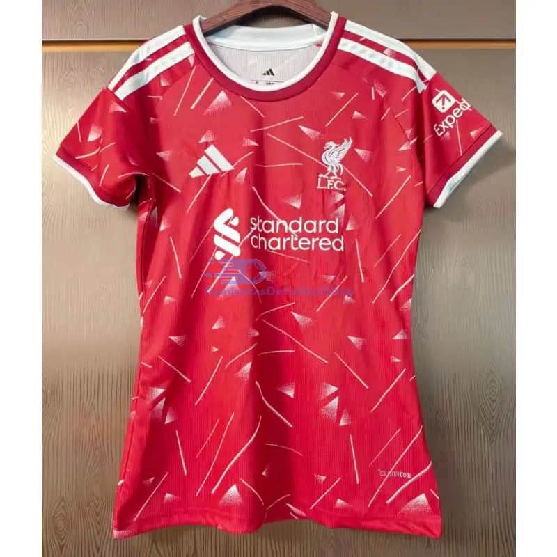Camiseta Liverpool 2026/2027 1ª Equipación 2026/2027 Rojo Mujer