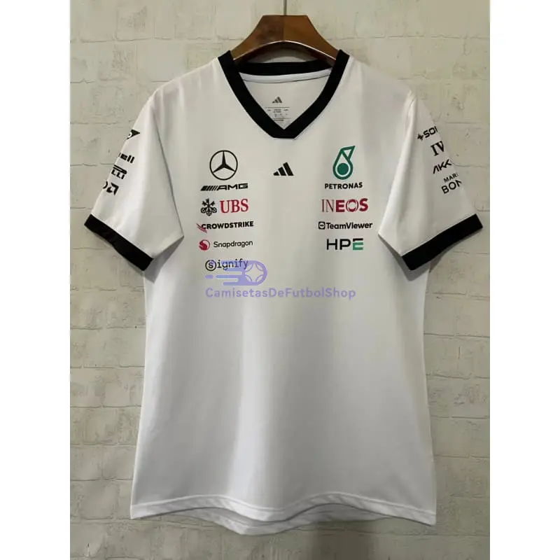 Camiseta Mercedes AMG Petronas F1 2026 Blanco