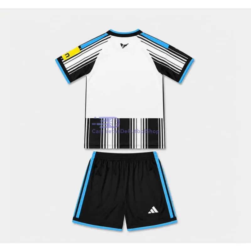 Camiseta Newcastle United 2026/2027 1ª Equipación Negro/Blanco Niño Kit