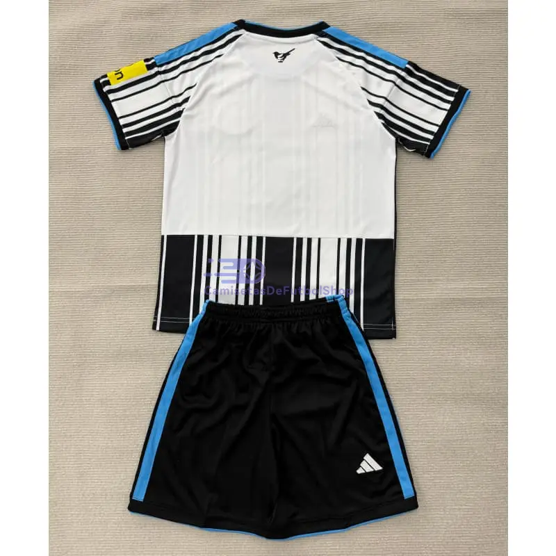 Camiseta Newcastle United 2026/2027 1ª Equipación Negro/Blanco Niño Kit