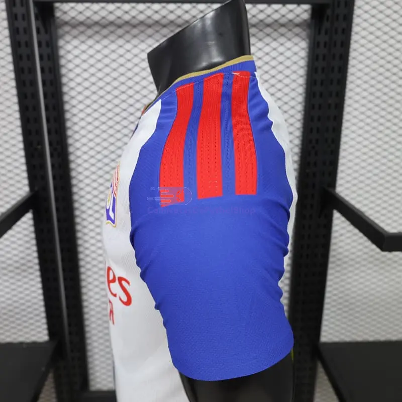 Camiseta Olympique De Lyon 2026/2027 1ª Equipación Blanco/Azul (EDICIÓN JUGADOR)
