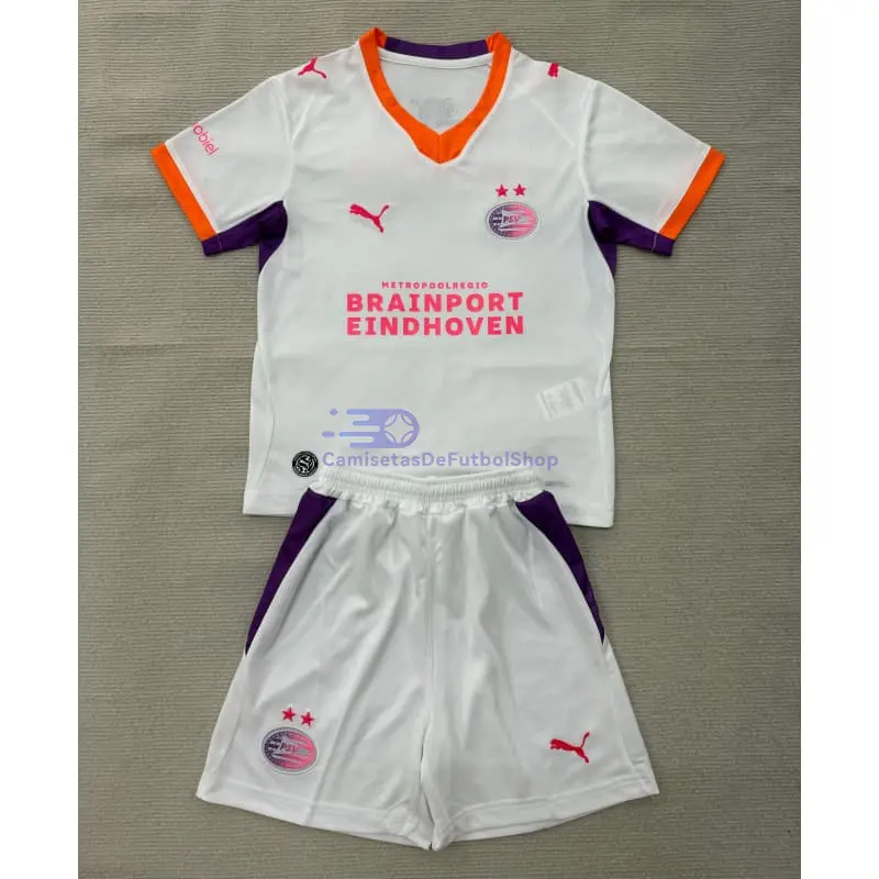 Camiseta PSV Eindhoven 2026/2027 2ª Equipación Blanco