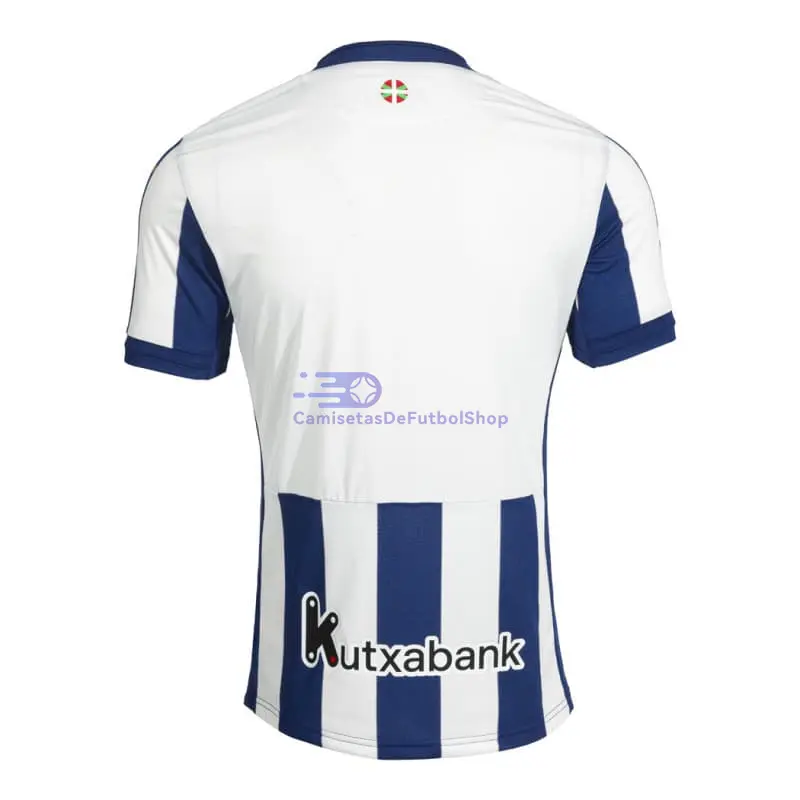 Camiseta Real Sociedad 2026/2027 1ª Equipación Azul/Blanco con Parche La Liga