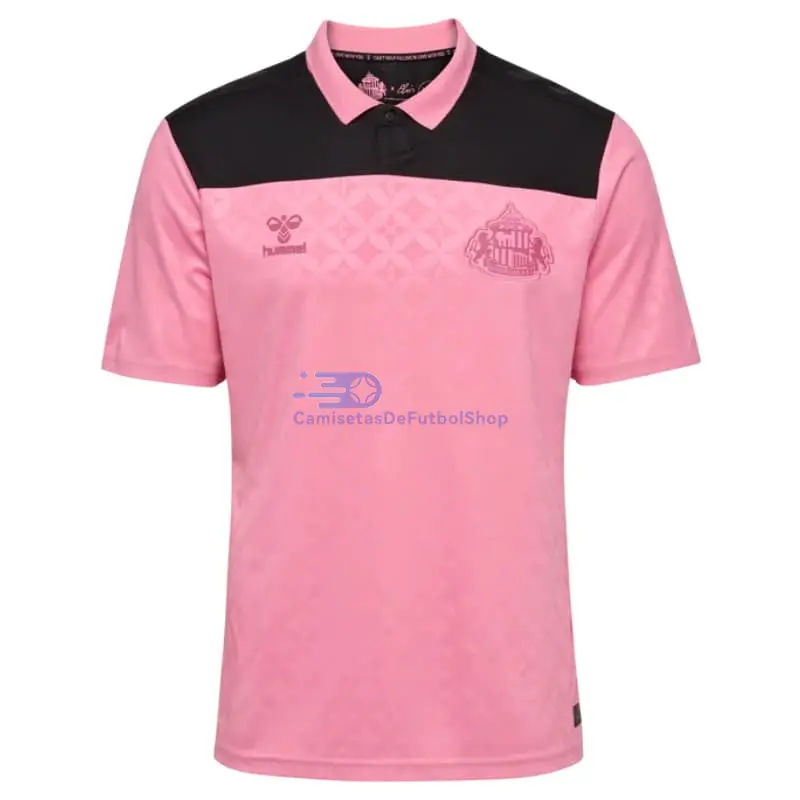 Camiseta Sunderland AFC 2026/2027 2ª Equipación Rosa/Negro