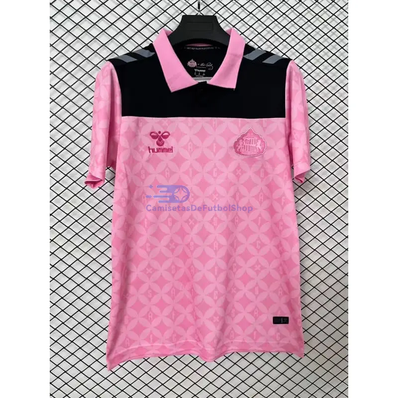 Camiseta Sunderland AFC 2026/2027 2ª Equipación Rosa/Negro