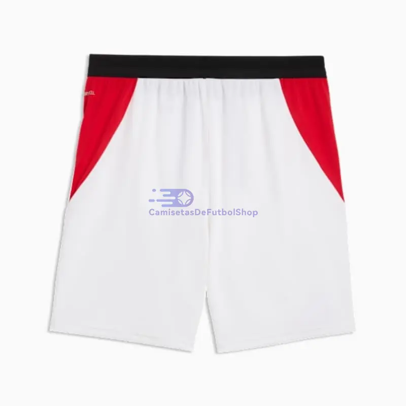 Pantalón Corto AC Milan 2026/2027 1ª Equipación Blanco