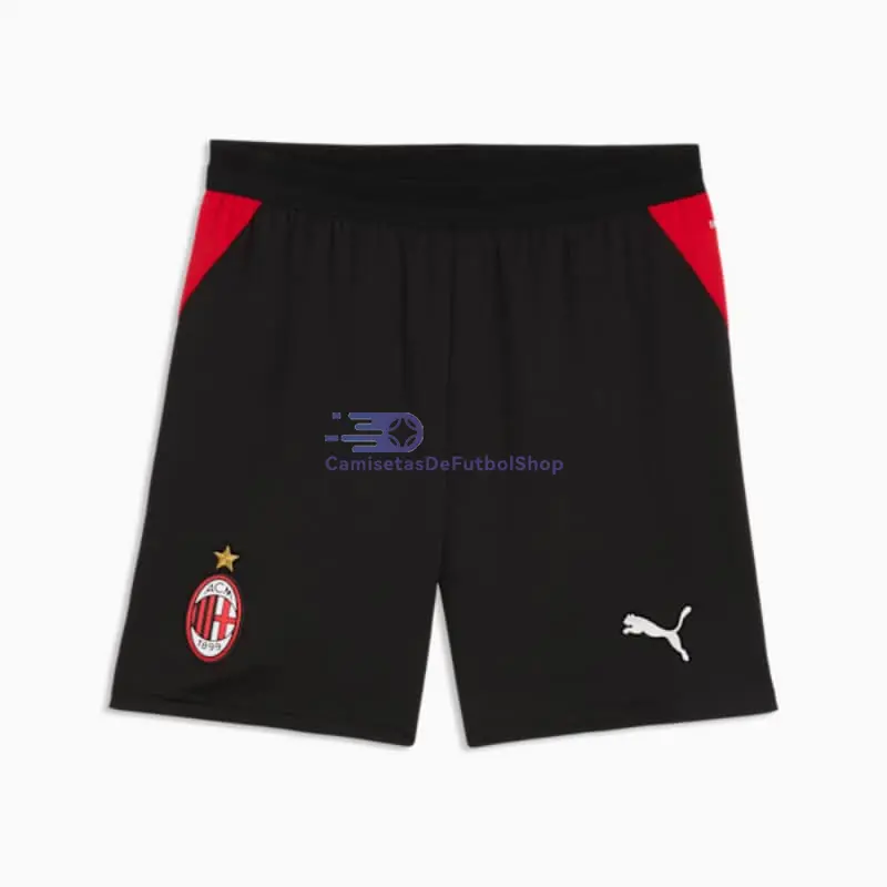 Pantalón Corto AC Milan 2026/2027 1ª Equipación Negro