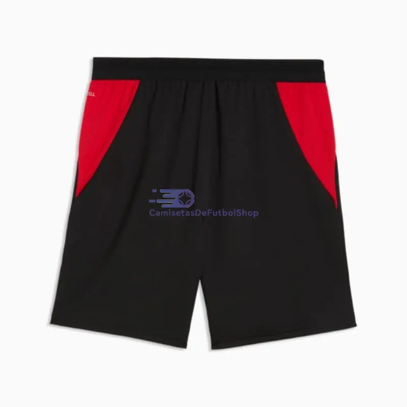 Pantalón Corto AC Milan 2026/2027 1ª Equipación Negro