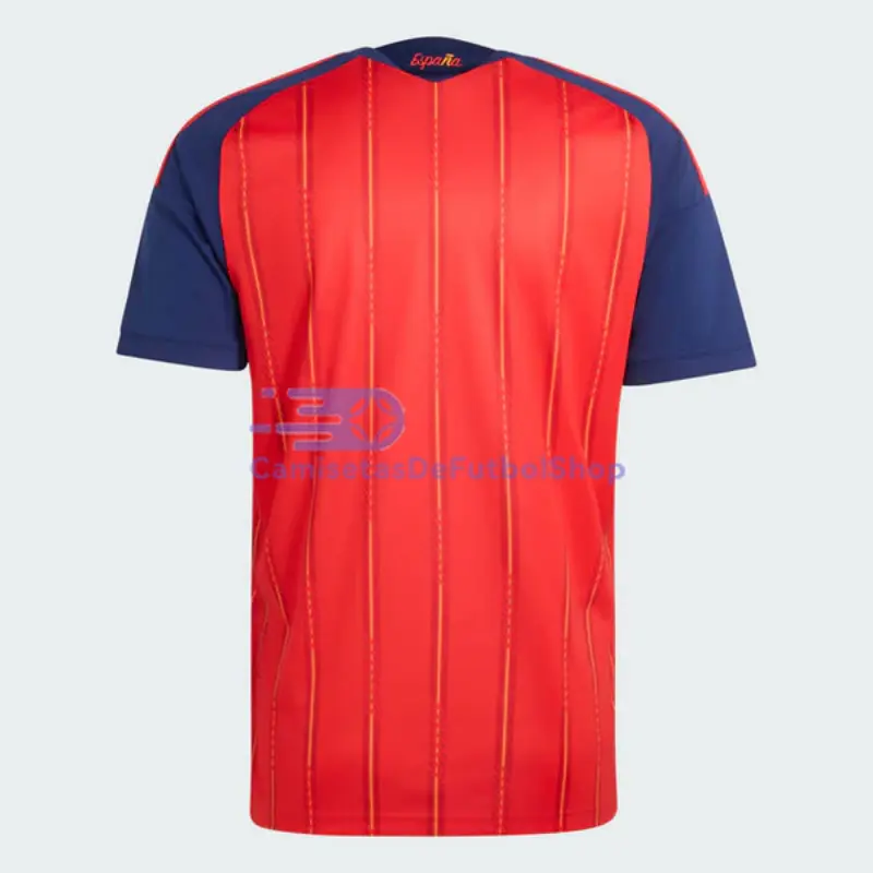 Camiseta España 2026 1ª Equipación Mundial ML Rojo/Azul 2 Estrellas