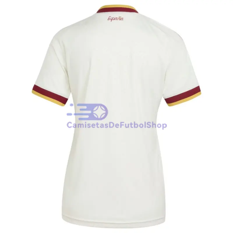 Camiseta España 2026 2ª Equipación Mundial Blanco Mujer 2 Estrellas