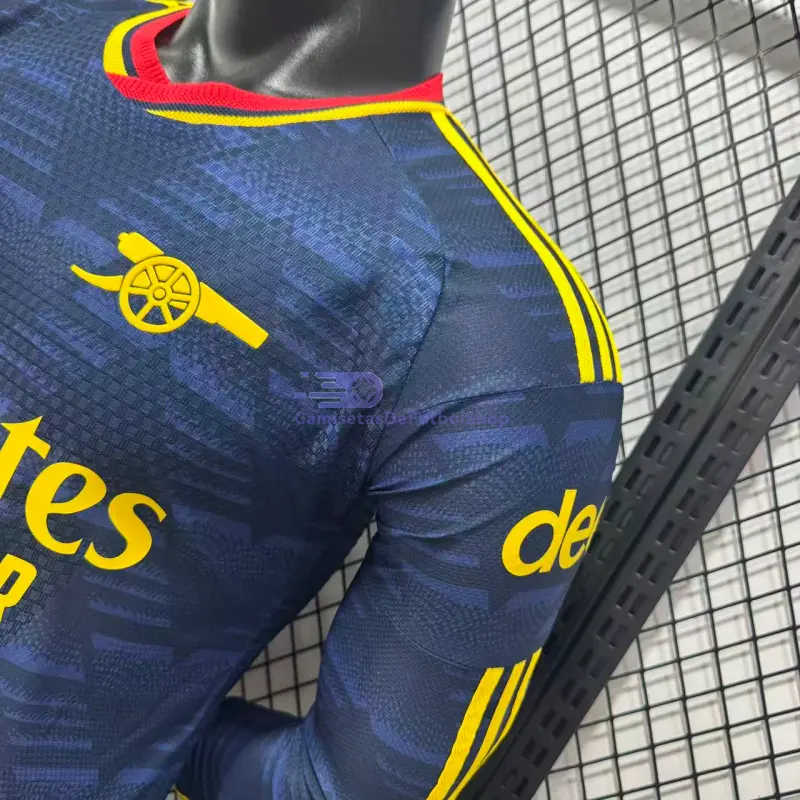 Camiseta Arsenal 2026/2027 2ª Equipación ML Azul Marino (EDICIÓN JUGADOR)
