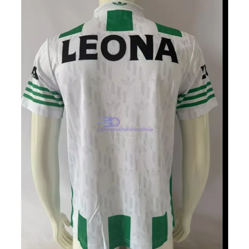 Camiseta Atlético Nacional 1996/1997 1ª Equipación Retro Verde/Blanco (EDICIÓN JUGADOR)