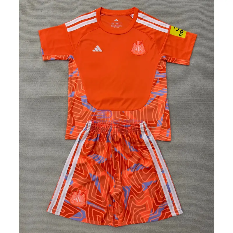 Camiseta de Portero Newcastle United 2026/2027 Naranja Niño Kit