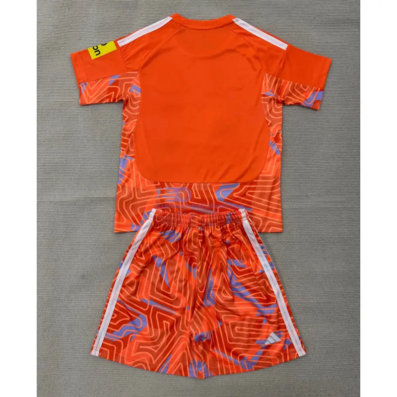 Camiseta de Portero Newcastle United 2026/2027 Naranja Niño Kit
