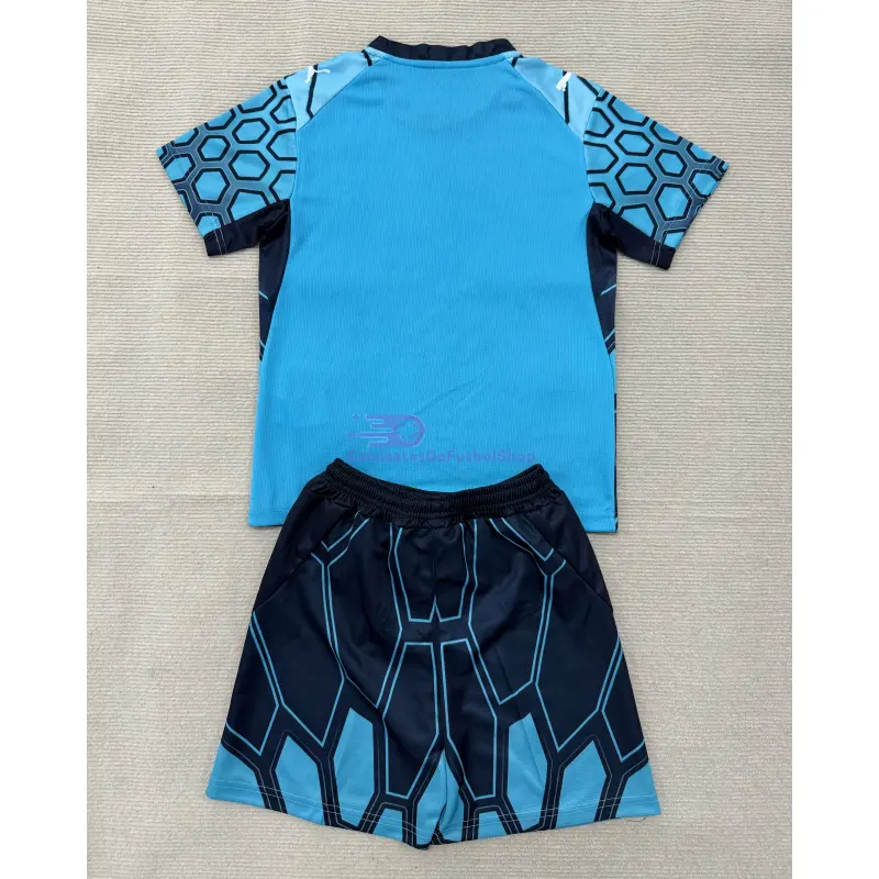 Camiseta de Portero Olympique Marsella 2026/2027 Azul Niño Kit