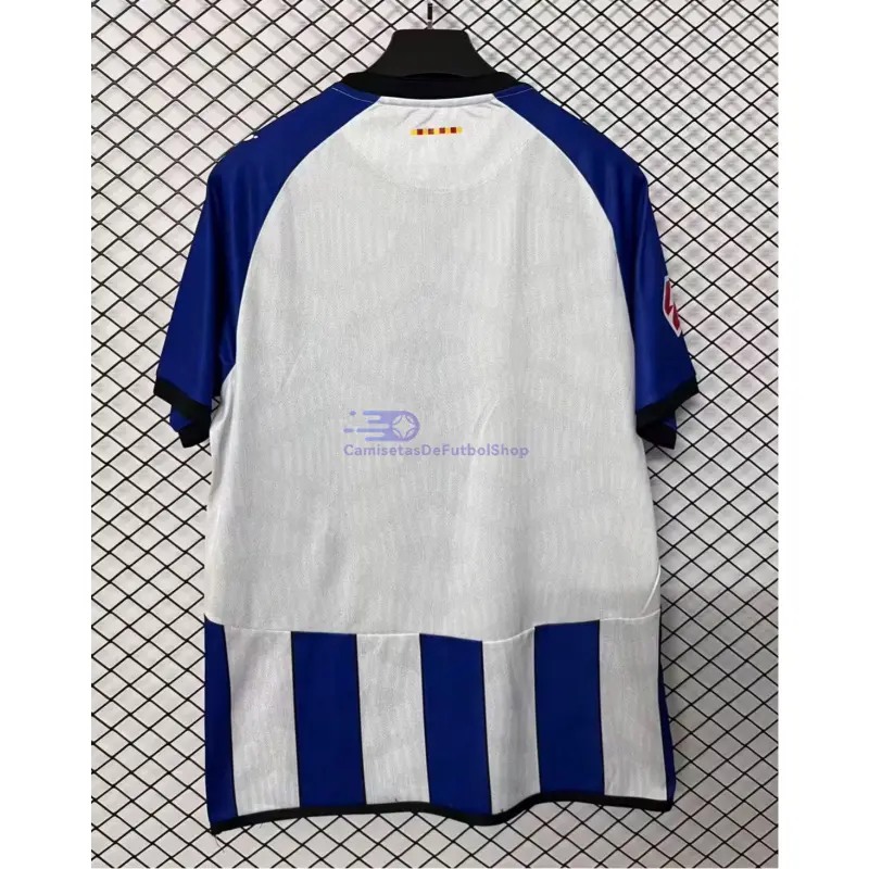 Camiseta Espanyol 2026/2027 1ª Equipación Azul/Blanco con Parche La Liga