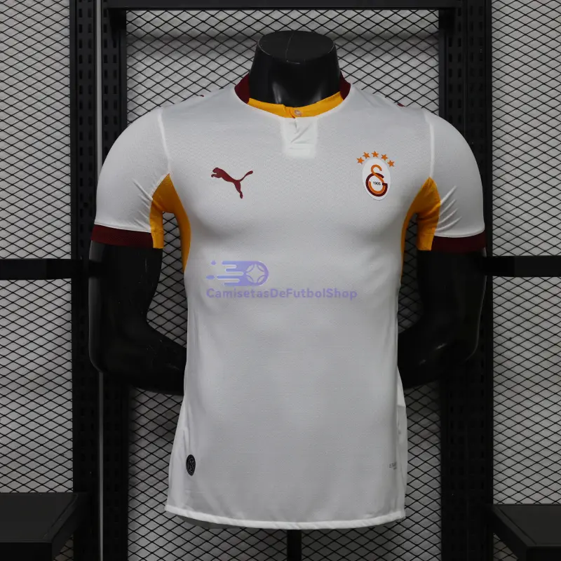 Camiseta Galatasaray 2026/2027 2ª Equipación Blanco/Naranja (EDICIÓN JUGADOR)