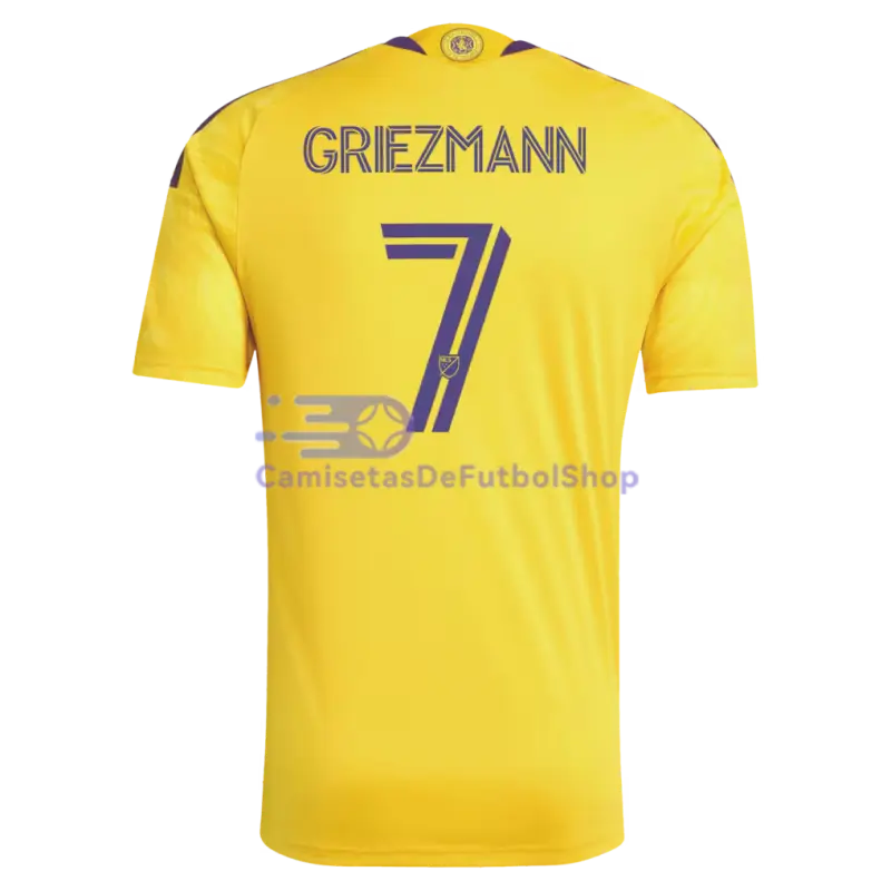 Camiseta GRIEZMANN 7 Orlando City 2026/2027 2ª Equipación Amarillo
