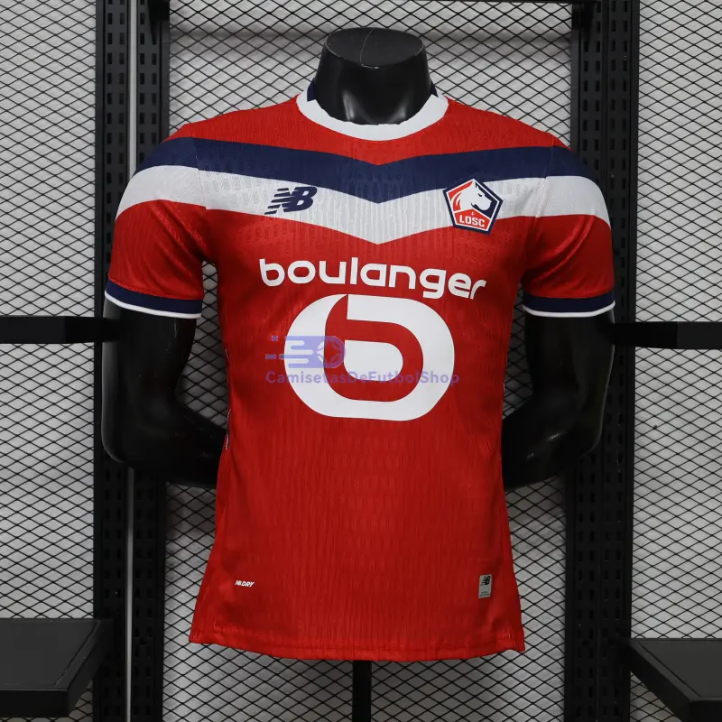Camiseta Lille OSC 2026/2027 1ª Equipación Rojo (EDICIÓN JUGADOR)