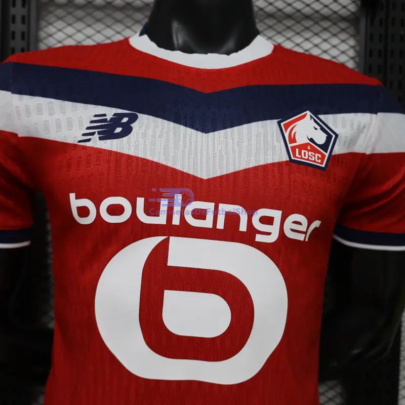 Camiseta Lille OSC 2026/2027 1ª Equipación Rojo (EDICIÓN JUGADOR)