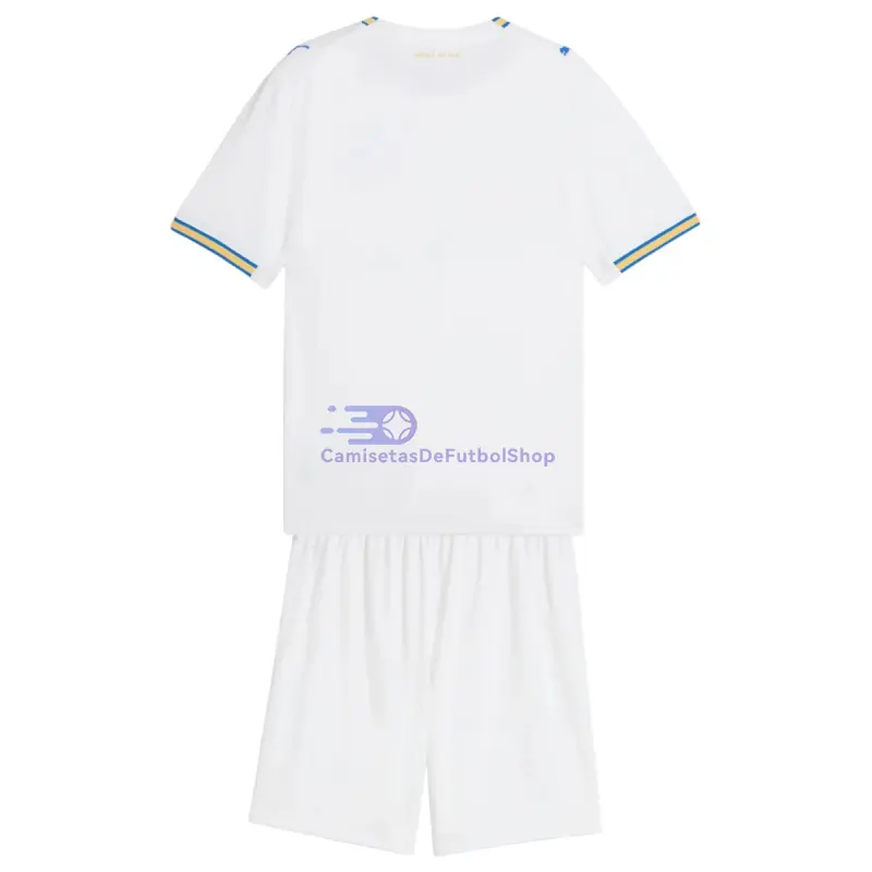 Camiseta Olympique Marsella 2026/2027 1ª Equipación Blanco Niño Kit