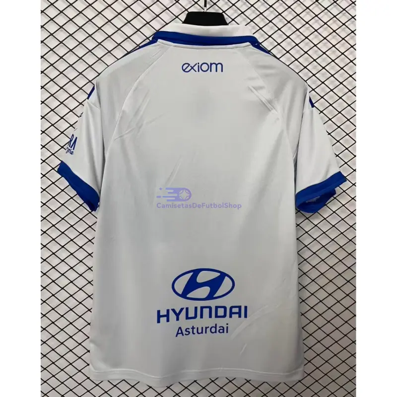 Camiseta Real Oviedo 2026/2027 3ª Equipación Blanco con Parche La Liga