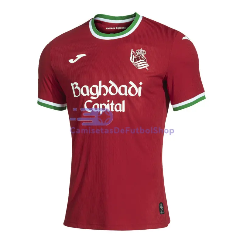 Camiseta Real Sociedad 2026/2027 3ª Equipación Rojo con Parche La Liga