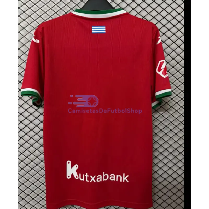 Camiseta Real Sociedad 2026/2027 3ª Equipación Rojo con Parche La Liga