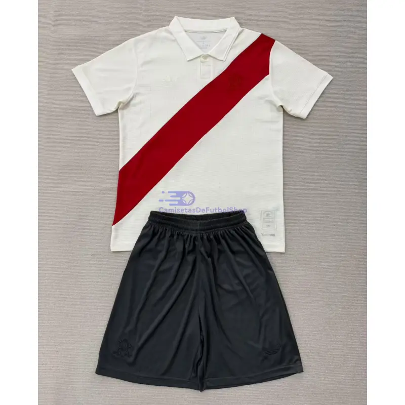 Camiseta River Plate 2026/2027 Edición Aniversario Blanco Niño Kit