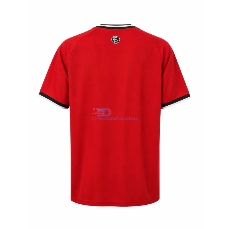 Camiseta Sevilla FC 2026/2027 2ª Equipación Rojo con Parche La Liga