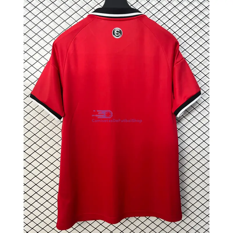 Camiseta Sevilla FC 2026/2027 2ª Equipación Rojo con Parche La Liga