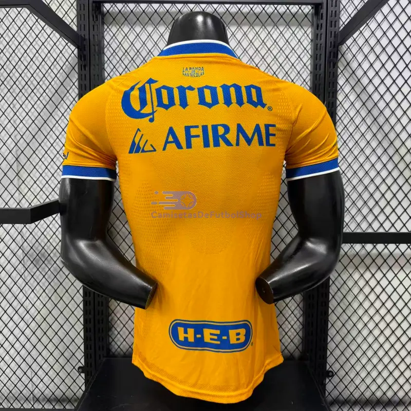 Camiseta Tigres UANL 2026/2027 1ª Equipación Amarillo (EDICIÓN JUGADOR)