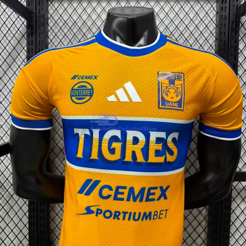 Camiseta Tigres UANL 2026/2027 1ª Equipación Amarillo (EDICIÓN JUGADOR)