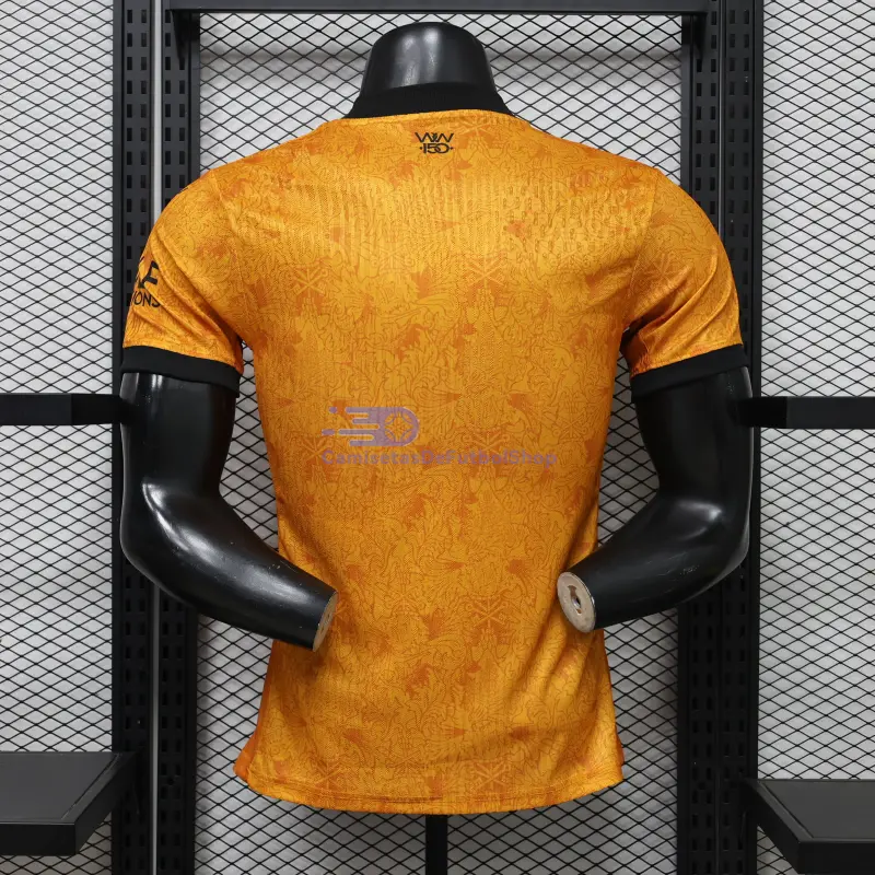 Camiseta Wolverhampton Wanderers 2026/2027 1ª Equipación Amarillo (EDICIÓN JUGADOR)