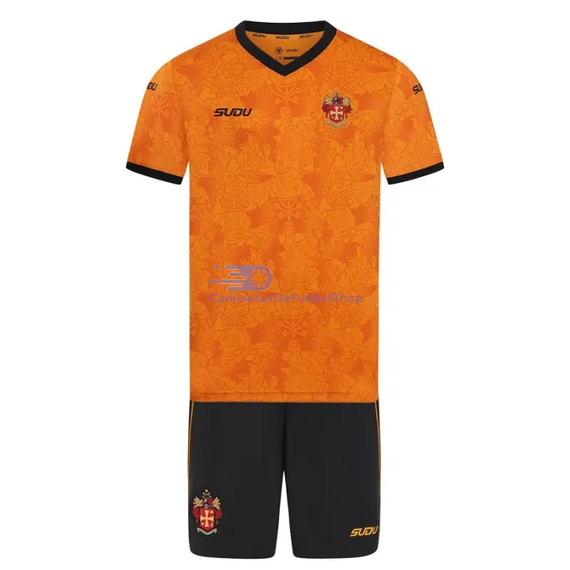 Camiseta Wolverhampton Wanderers 2026/2027 1ª Equipación Amarillo Niño Kit