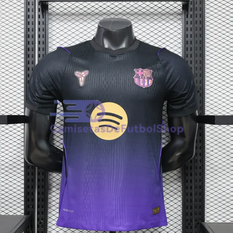 Camiseta Barcelona 2026/2027 2ª Equipación Negro/Morado (EDICIÓN JUGADOR)