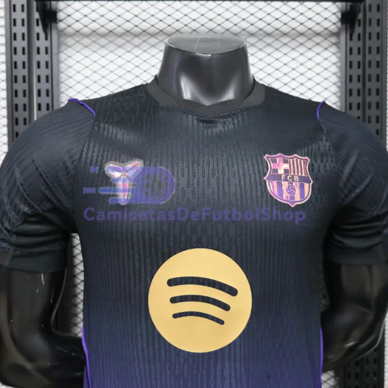 Camiseta Barcelona 2026/2027 2ª Equipación Negro/Morado (EDICIÓN JUGADOR)