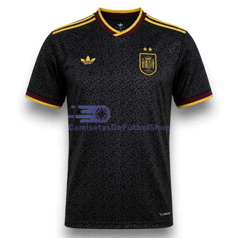 Camiseta España Mundial 2026 Edición Especial Negro 2 Estrellas