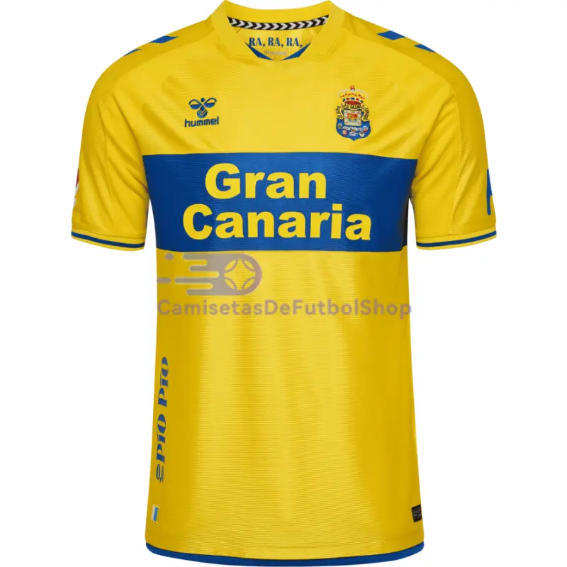 Camiseta Las Palmas 2026/2027 1ª Equipación Amarillo con Parche La Liga