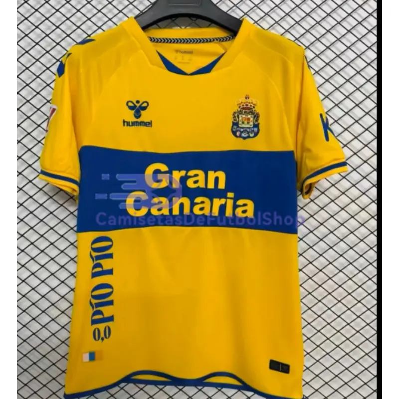 Camiseta Las Palmas 2026/2027 1ª Equipación Amarillo con Parche La Liga