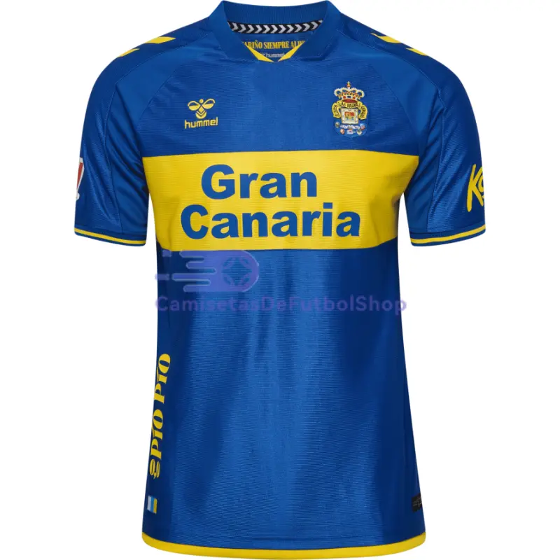 Camiseta Las Palmas 2026/2027 2ª Equipación Azul con Parche La Liga