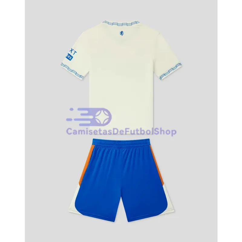 Camiseta Rangers FC 2026/2027 2ª Equipación Beige Niño Kit