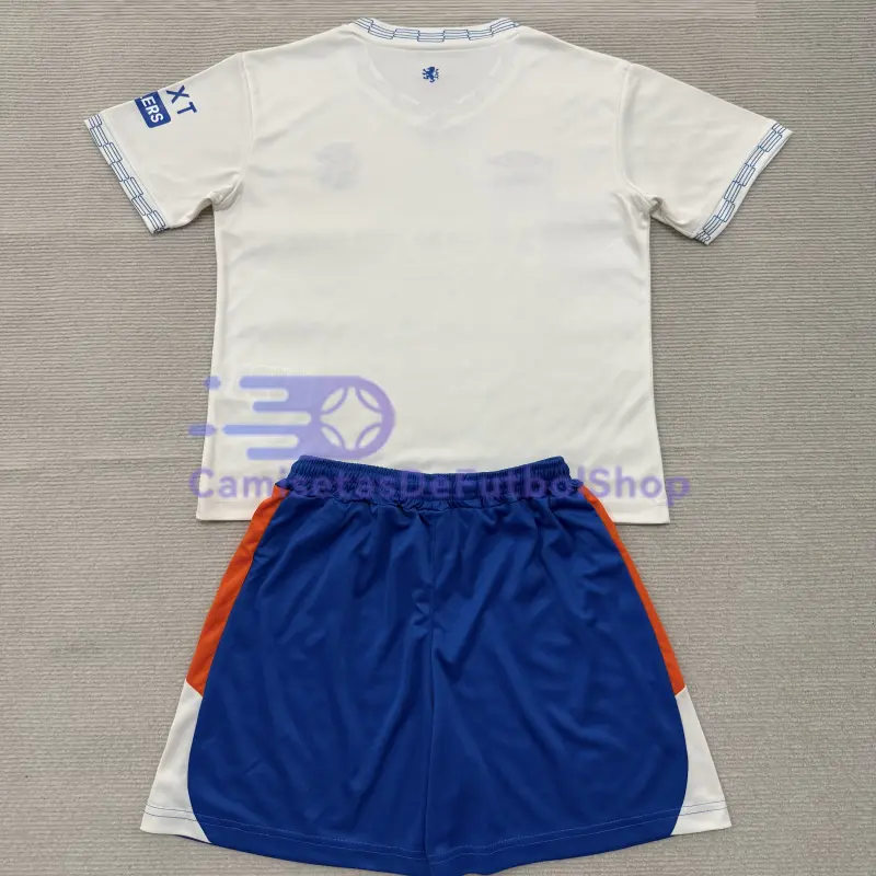 Camiseta Rangers FC 2026/2027 2ª Equipación Beige Niño Kit