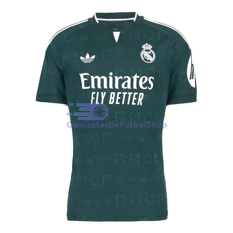 Camiseta Real Madrid 2026/2027 2ª Equipación Verde Oscuro con Parche HP